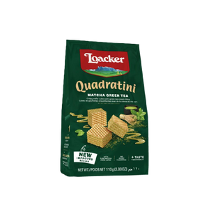 Loacker - Quadratini Mini Matcha (110g)