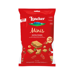 Loacker - Minis Napolitaner Wafer (20/pack) (200g) (6/carton)