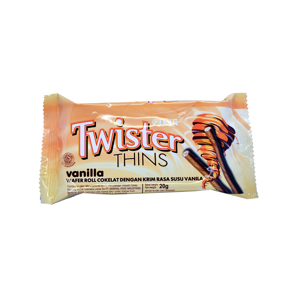 Delfi - Twister Thin (15g) (120/carton)