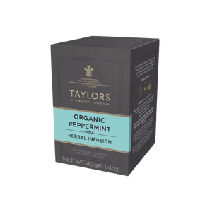 Taylors - Harrogate Organic Peppermint Tea Bag (40g) (20/pack) (10/carton)