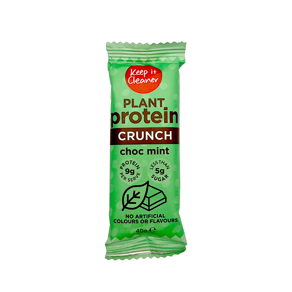 Keep It Cleaner - Choc Mint Plant Protein Bar (40g) (12/carton)