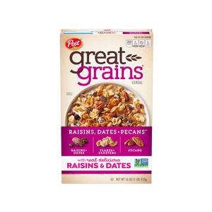 Post - Great Grains Raisin, Dates & Pecan (453g) (12/carton)