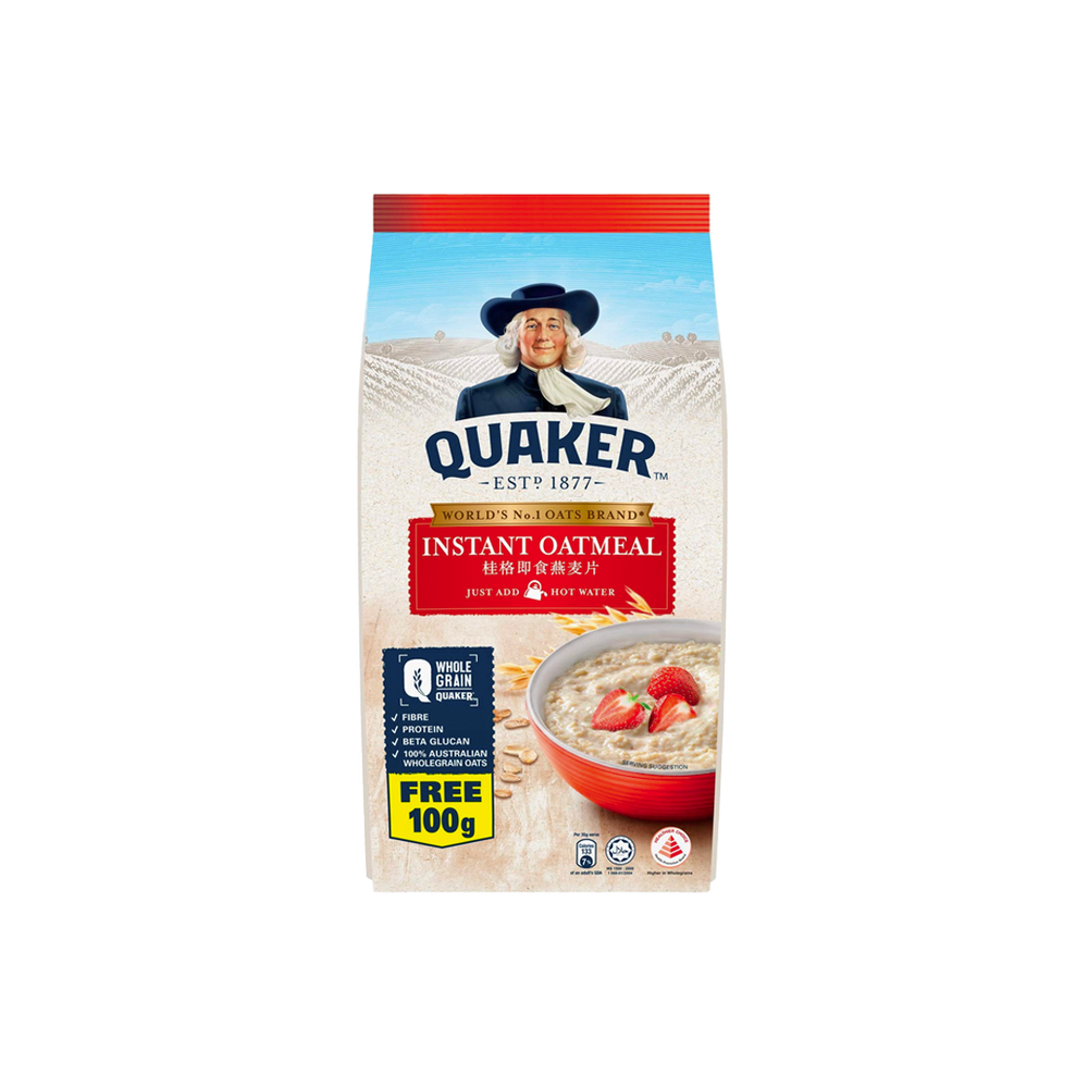 Quaker -  Instant Oatmeal  (900g) (12/carton)