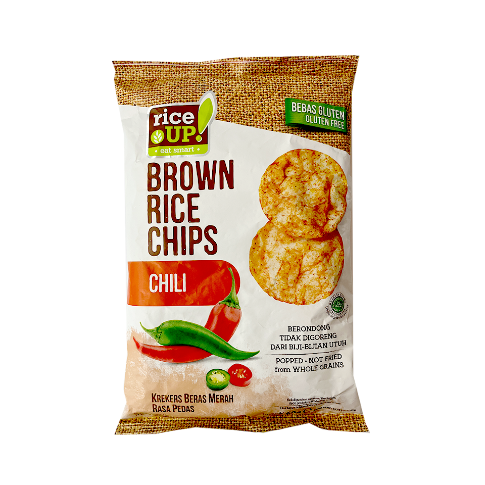 Rice Up - Brown Rice Chips Chili Chips (60g)