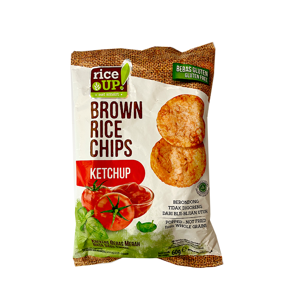 Rice Up - Brown Rice Chips Ketchup Chips (60g)