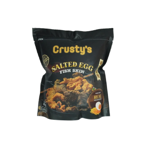 Crusty’s - Salted Egg Fish Skin (80g) (12/carton)