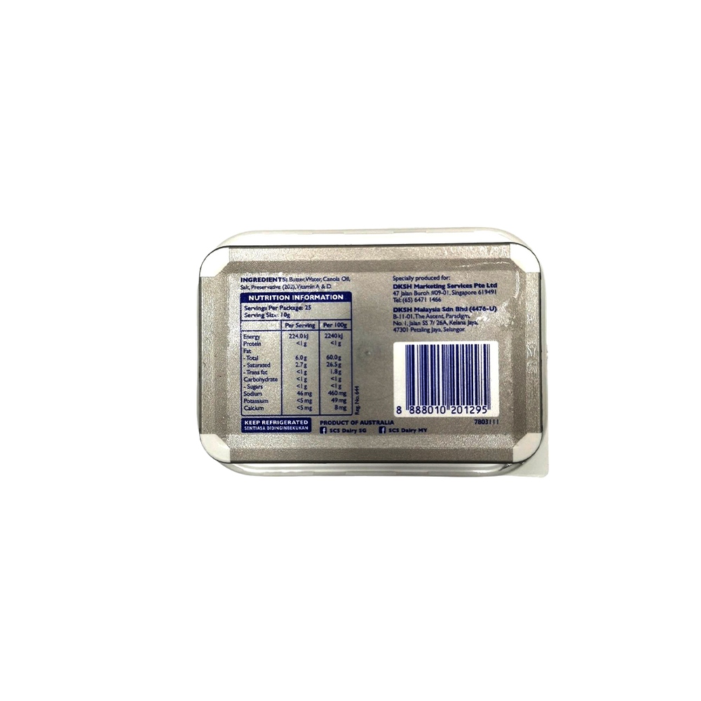 SCS Spreadable Butter (250g) (24/carton)