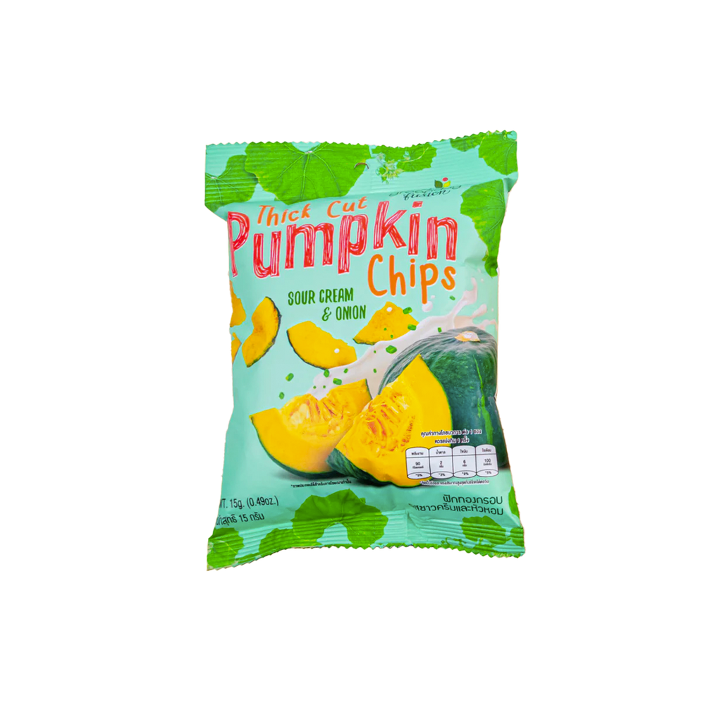 Greenday Fusion - Sour Cream & Onion Pumpkin Chips (15g) (36/carton)