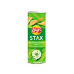 Lay's - Stax Sour Cream And Onion Potato Chips (135g) (24/carton)