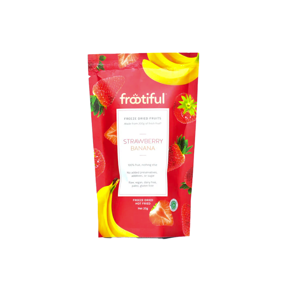 Frootiful - Strawberry & Banana Freeze Dried Fruit (20g)