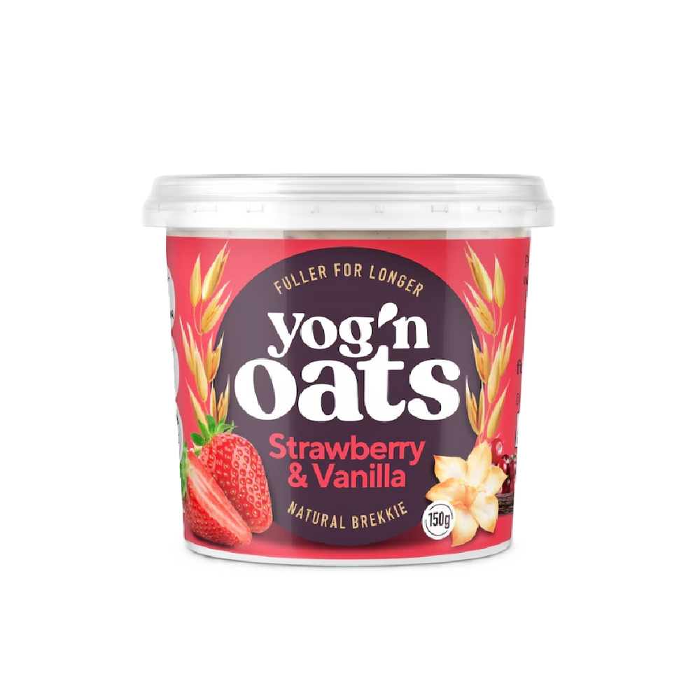 Yog'n Oats - Yoghurt Strawberry & Vanilla (150g) (6/carton)