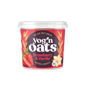 Yog'n Oats - Yoghurt Strawberry & Vanilla (150g) (6/carton)