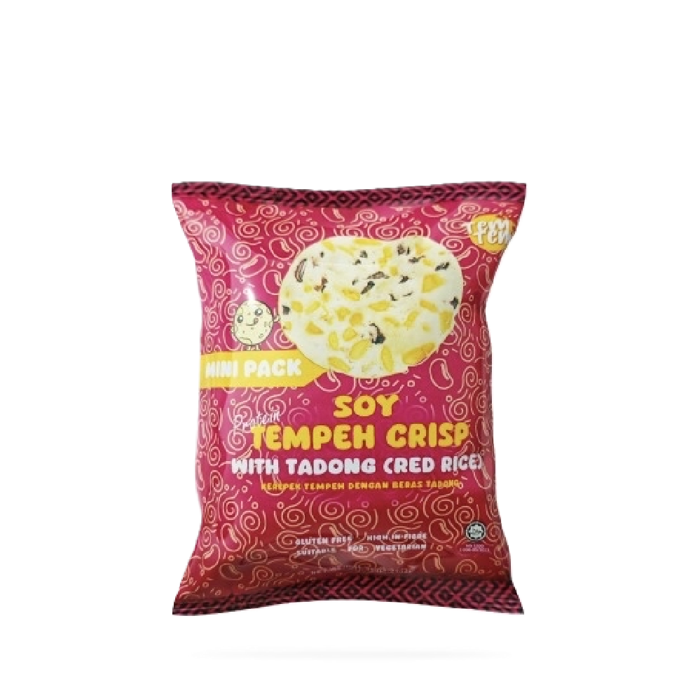 TemTem - Soy Tempeh Crisp With Tadong Mini Pack (35g) (48/carton)