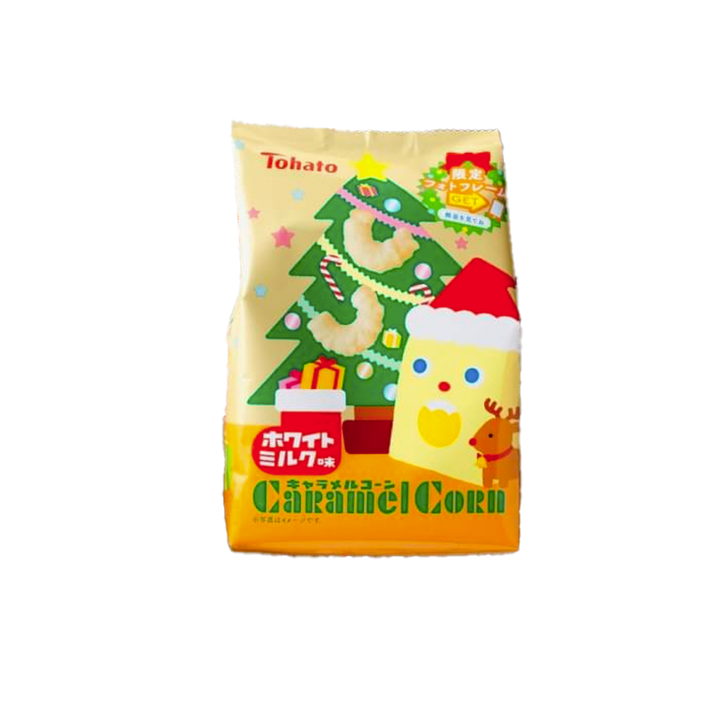 Tohato - White Chocolate Christmas Caramel Corn (80g)