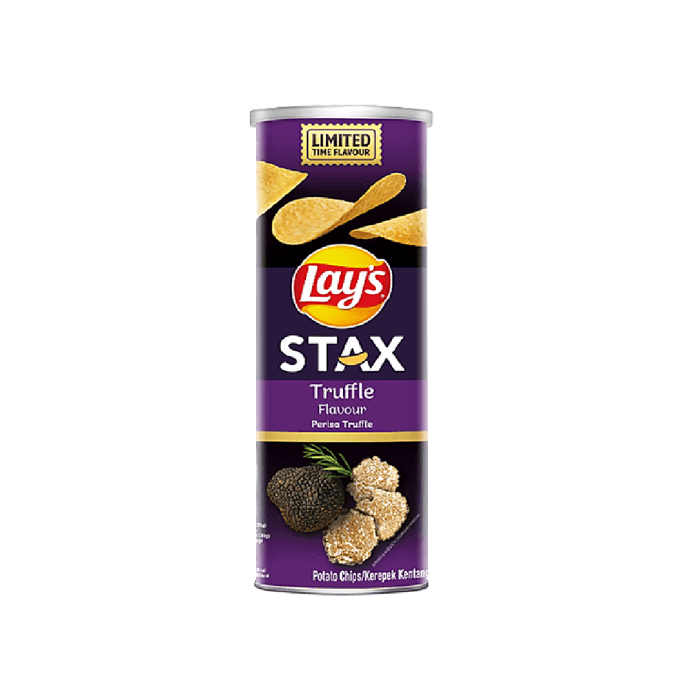 Lay's - Stax Truffle Potato Chips (135g) (24/carton)