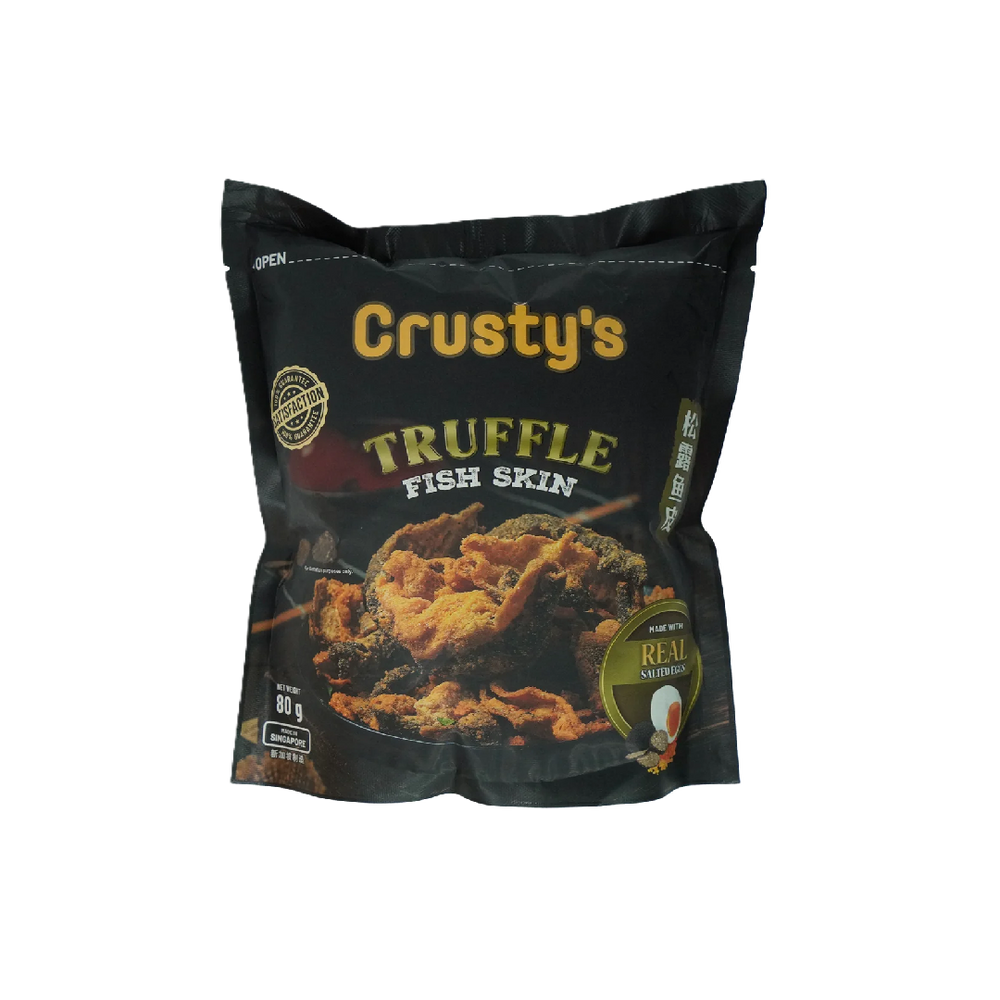 Crusty’s - Truffle Fish Skin (80g) (12/carton)