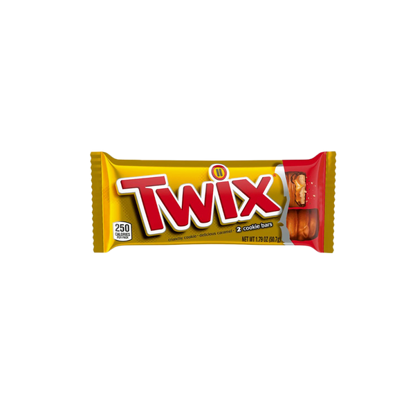 Twix - Caramel Milk Chocolate Cookie Bars (50.7g) (36/carton