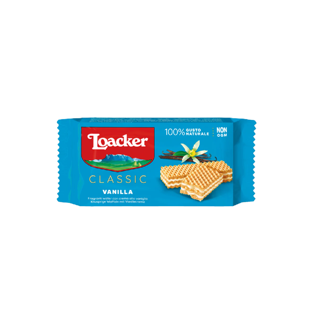 Loacker - Classic Vanilla Wafers (45g) (25/carton)