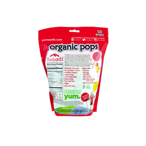 Yummy Earth - Organic Lollipops (349g) (12/carton)