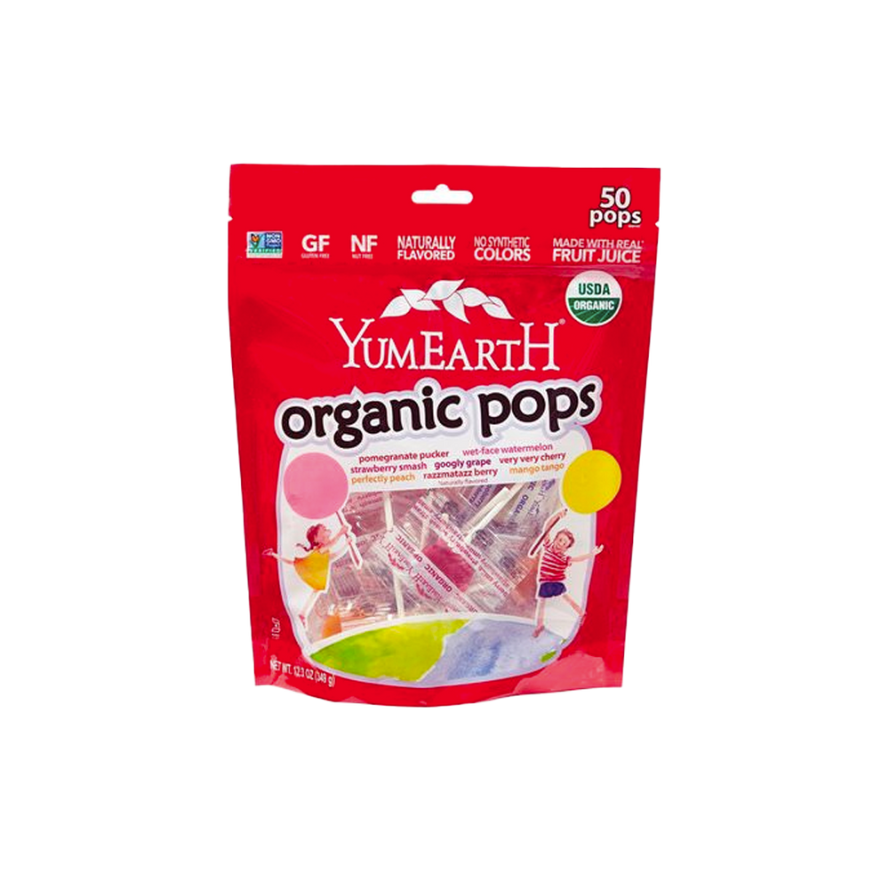 Yummy Earth - Organic Lollipops (349g) (12/carton)