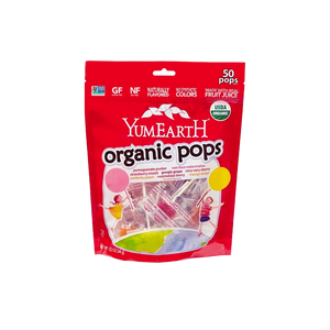 Yummy Earth - Organic Lollipops (349g) (12/carton)