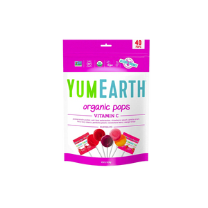 Yum Earth -  Organic Vitamin C Pops (349g) (12/carton)