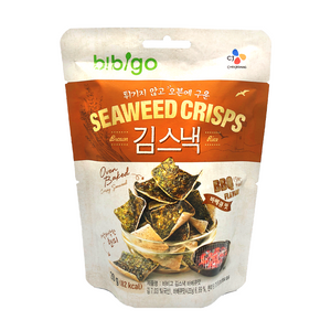 Bibigo - BBQ Flavour Seaweed Crisps (20g) - Front Side