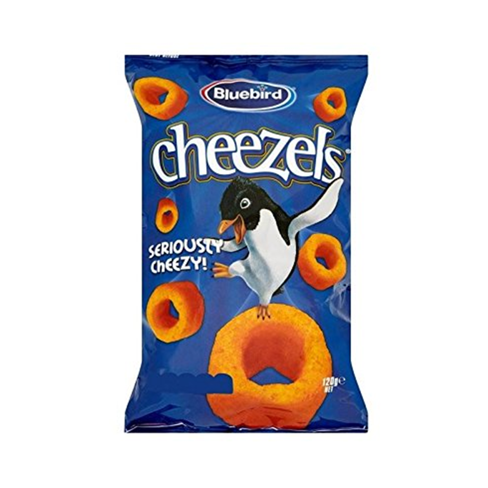 Bluebird - Cheezels (40g) - Front Side