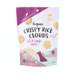 Ceres Organics - Salt And Vinegar Crispy Rice Clouds (50g) - Front Side