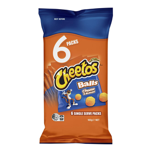 Cheetos - Cheese & Bacon Balls (6/pack) (102g)