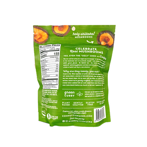 Confetti - Green Curry Mushroom Chips (70g) - Back Side