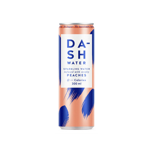 Dash - Peach Infused Sparkling Water (300ml) (24/carton)