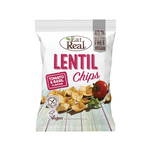 Eat Real - Hummus Tomato And Basil Chips (45g) - Front Side