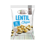 Eat Real - Lentil Sea Salt Chips (40g) - Front Side