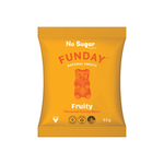 Funday - Fruity Vegan Gummy Bears (50g) - Front Side