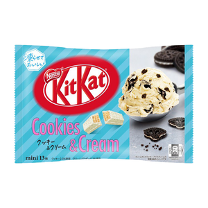 Nestle - Cookies And Cream Kit Kat (13/pack) (140g) - Front Side