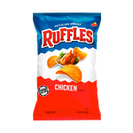 Ruffles - Chicken Flavour Potato Chips (184g) (12/carton)