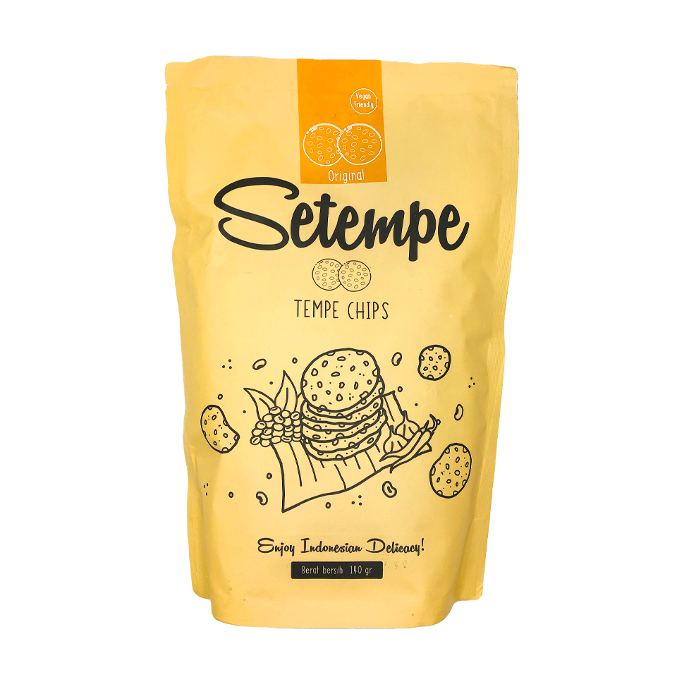 Setempe - Original Tempe Chips (125g) - Front Side