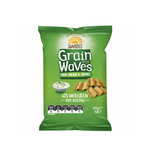 Sunbites - Grainwaves Sour Cream & Chives Wholegrain Chips (40g) - Front Side