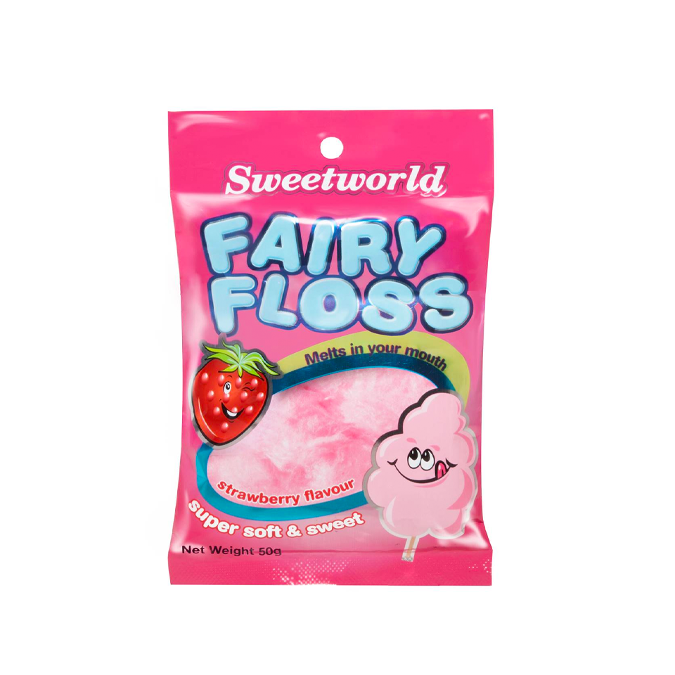 Sweetworld - Fairyfloss (15g) - Front Side