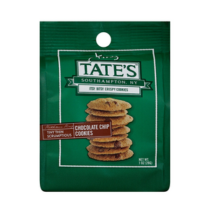 Tates - Tiny Chocolate Chip Cookies (28g) - Front Side