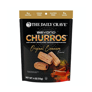 The Daily Crave - Original Cinnamon Churros (113g) - Front Side