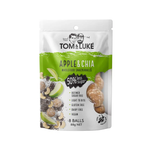 Tom & Luke - Apple & Chia Wholefood Snackaballs (88g) (12/carton)