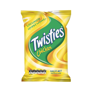 Twisties - Chicken Flavoured Snack (90g) (23/carton)