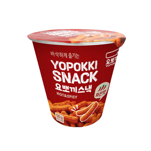 Yopokki - Snack Sweet & Spicy Cup (50g) - Front Side